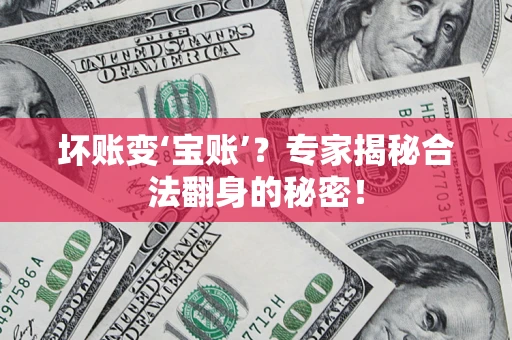 武汉坏账变‘宝账’？专家揭秘合法翻身的秘密！