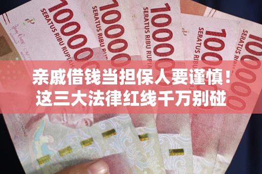 武汉亲戚借钱当担保人要谨慎！这三大法律红线千万别碰