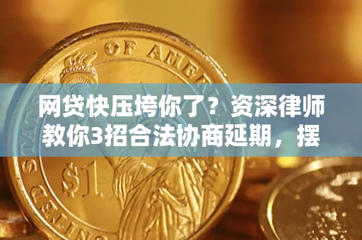 武汉网贷快压垮你了？资深律师教你3招合法协商延期，摆脱暴力催收！