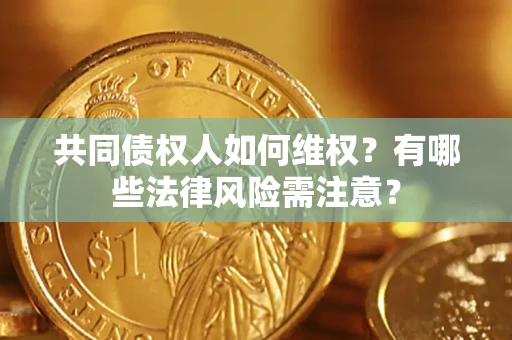 武汉共同债权人如何维权？有哪些法律风险需注意？