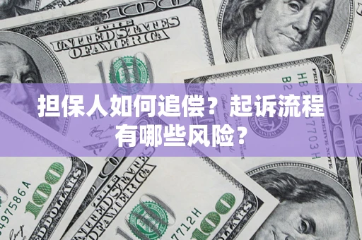 武汉担保人如何追偿？起诉流程有哪些风险？