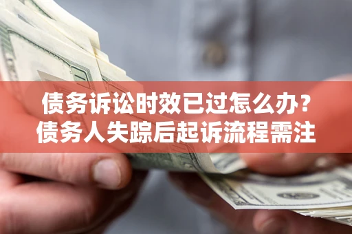 武汉债务诉讼时效已过怎么办？债务人失踪后起诉流程需注意什么？