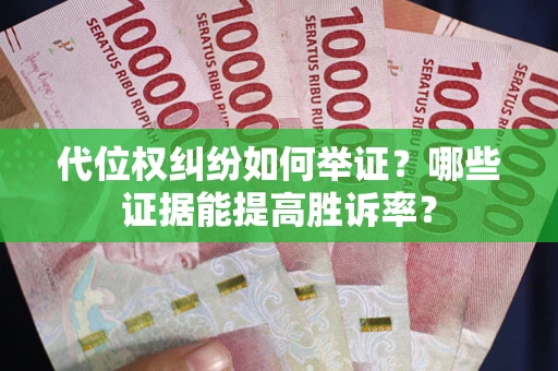 武汉代位权纠纷如何举证？哪些证据能提高胜诉率？